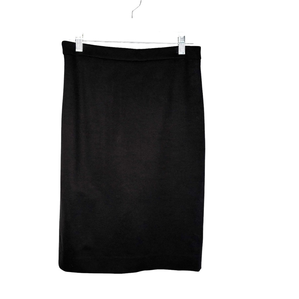 J.Crew NWT No. 2 Pencil Skirt Stretch Twill. Black. Size 2 - Picture 4 of 12